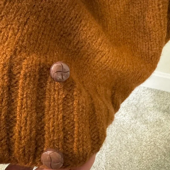 Rust Brown Women's Sweater - Picture 4 of 4
